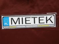 MIETEK - TABLICZKA