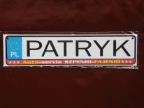 PATRYK - TABLICZKA