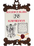 DYPLOM 70 ROCZNICA ŚLUBU SP