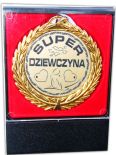 MEDAL SUPER DZIEWCZYNA METAL