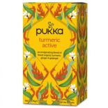 Pukka Turmeric Active ( kurkuma, imbir, galangal, owoc Triphala) 20 sasz. Pukka