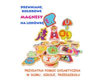 MAGNESY NA LODÓWKĘ ZWIERZĄTKA ALFABET E0648 EMAJ