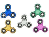 SPINNER HAND FIDGET METAL POŁYSK 4 ŁOŻYSKA EMAJ