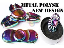 SPINNER HAND FIDGET METAL POŁYSK NEW DESIGN EMA