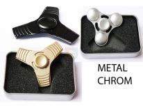 SPINNER HAND FIDGET METAL CHROM  HIT 2017 emaj