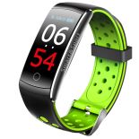 SMARTBAND OPASKA SPORTOWA SMARTWATCH PULSOMETR Q8S - Zielony