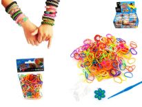 Gumki SUPER BANDS 300 szt! MIX KOLOR - KIDEA