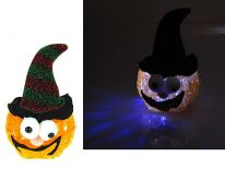 HALLOWEEN Dynia w czapce LED