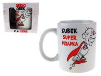 SERIO QBEK Kubek SUPER DZIADKA ceramiczny 300 ml