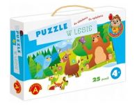 Sówka Mądra Główka - PUZZLE w lesie