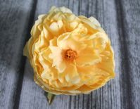 Główka wyrobowa PEONIA  śr. 11 cm - NEWYELLOW - ŻÓŁTA - 1 szt 