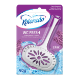 Kostka WC FRESH 40 g LILAC - KWIAT BZU 