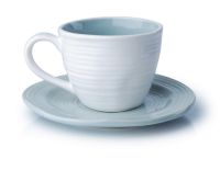 FILIŻANKA CERAMICZNA ZE SPODKIEM 230ml CELINE BLUE MONDEX HTTF5006