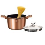 GARNEK DO MAKARONU 5.5L BERLINGER HAUS METALLIC LINE ROSE GOLD BH-1520-N