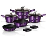 GARNKI BERLINGER HAUS 10 ELE METALLIC ROYAL PURPLE BH-1661-N