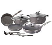 GARNKI BLAUMANN LE CHEF GREY 11 ELE BL-3343