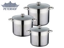 GARNKI STOCK POT 6 ELE PETERHOF ALDEN 14L / 12L / 9.5L PH-15200