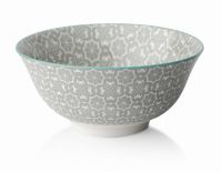 MISKA PORCELANOWA 15cm 600ml MAROCCO GREY MONDEX HTTE1726