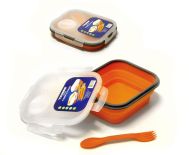 POJEMNIK LUNCHBOX SILIKONOWY 1-KOMOROWY TIROSS TS-1411