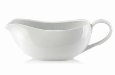 SOSJERKA PORCELANOWA 400ml 22x9x8.6cm BIAŁA MONDEX