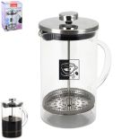 SZKLANY ZAPARZACZ DO KAWY / HERBATY FRENCH PRESS 1.0L ORION