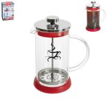 SZKLANY ZAPARZACZ DO KAWY / HERBATY FRENCH PRESS 350ml ORION