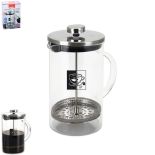 SZKLANY ZAPARZACZ DO KAWY / HERBATY FRENCH PRESS 350ml ORION