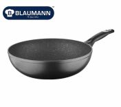 WOK BLAUMANN GRAY GRANIT 28CM BL-3034