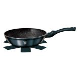 WOK GRANITOWY 28CM BERLINGER HAUS METALLIC AQUAMARINE BH-1875