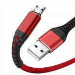 WZMACNIANY KABEL MICRO USB QUICK CHARGE