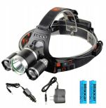 LATARKA CZOŁOWA 3 LED CREE XM-L T6