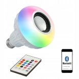 ŻARÓWKA LED RGB BLUETHOOT + PILOT SMART