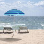 AG228 PARASOL OGRODOWY PLAŻOWY ŁAMANY XL