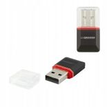 ADAPTER USB CZYTNIK MICROSD CZARNY