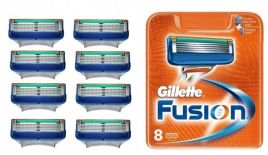 WKŁADY OSTRZA NOŻYKI GILLETTE FUSION x8