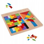 EDUKACYJNE DRENIANE TANGRAM PUZZLE