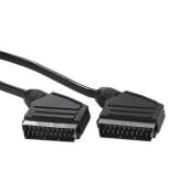 HAMA  EXXTER KABEL SCART CZARNY 2 M