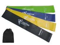 ZESTAW 4 GUM DO ĆWICZEŃ FITNESS GUMY TAŚMY BAND