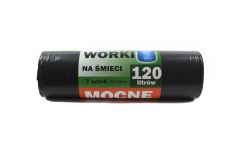 WORKI NA ŚMIECI UNIWERSALNE 120L 7szt.