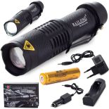 BAILONG LATARKA TAKTYCZNA LED CREE ZOOM XM-L3-U3 1812