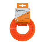 Żyłka tnąca 3,0 mm x 15 m kwadratowa VERGIONIC 0246