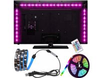 TAŚMA TV PODŚWIETLENIE RGB 1M 5V + PILOT USB LED