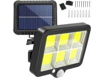 Lampa solarna z czujnikiem ruchu 120 led + pilot