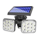 LAMPA SOLARNA 120 LED Z CZUJNIKIEM RUCHU ZMIERCHU JD-2108 SKU:097-C