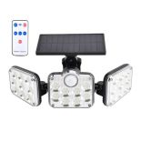 LAMPA SOLARNA 138 LED Z CZUJNIKIEM RUCHU + PILOT 2835 SMD SKU:104-B