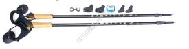 Kije Nordic Walking model W213 czarne