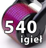 DERMA ROLLER MT aż 540 igieł 