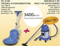 PROMOCJA!!POLERKA WYSOKOOBROTOWA + ODKURZACZ GRATIS!!!!