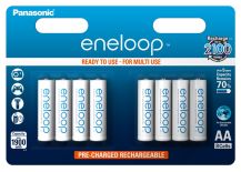 Panasonic Eneloop R6 AA 2000mAh BK-3MCCE/8BE (blister)