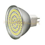 Żarówka MR16 60 led smd 3528 ciepła biała 12V DC 3W hurtownia led Premium Lux